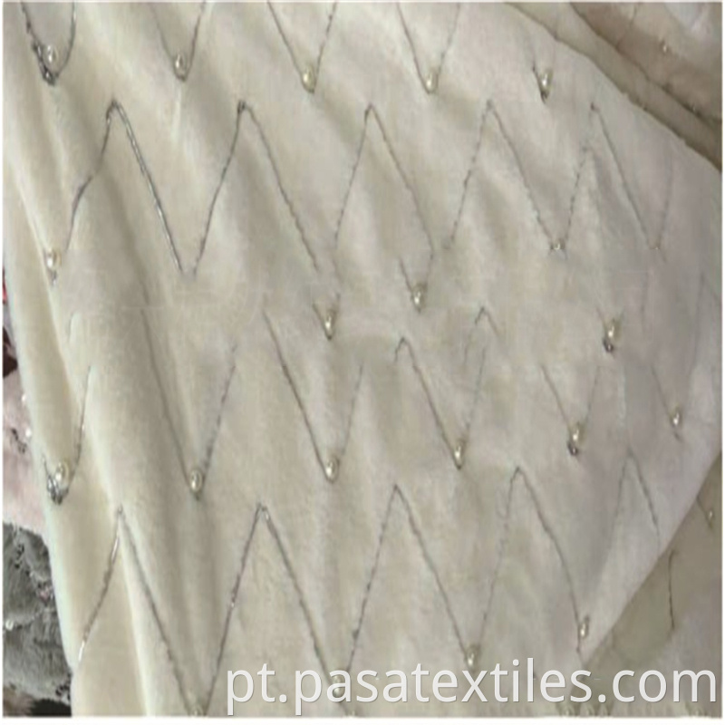 Clothing And Home Textile Plush Fabric